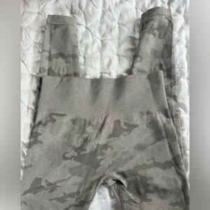 Gray Camouflage Leggings